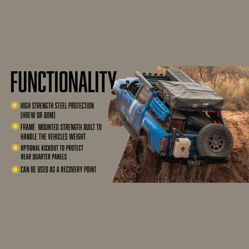 Trail Bolt-On Rock Sliders Fits 2005-2023 Toyota Tacoma - Image 4