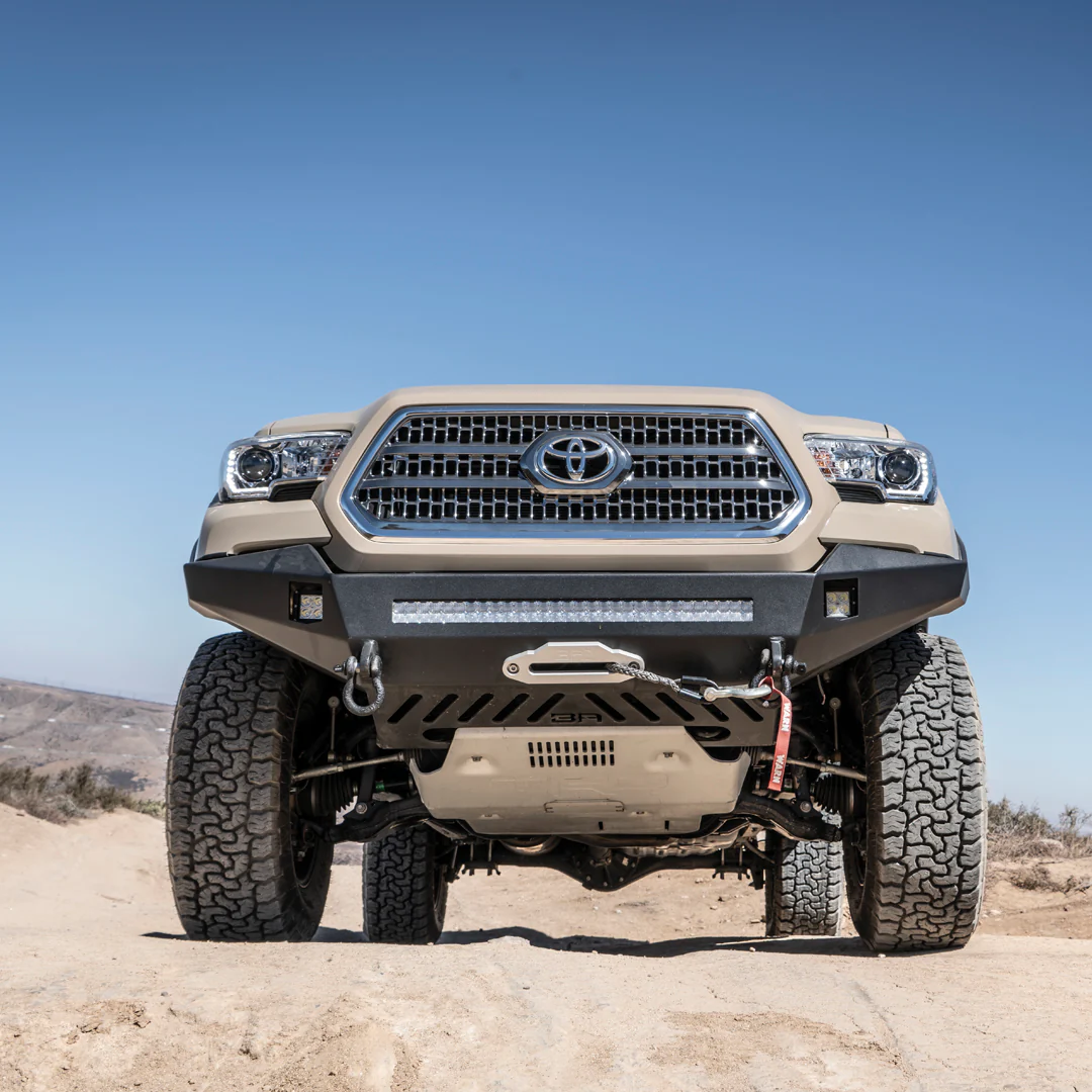 Pro Series Front Bumper Winch Fits 2016-2023 Toyota Tacoma - Image 4