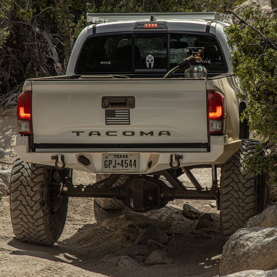 High Clearance Swing Arm Rear Bumper Fits 2016-2023 Toyota Tacoma - Image 10