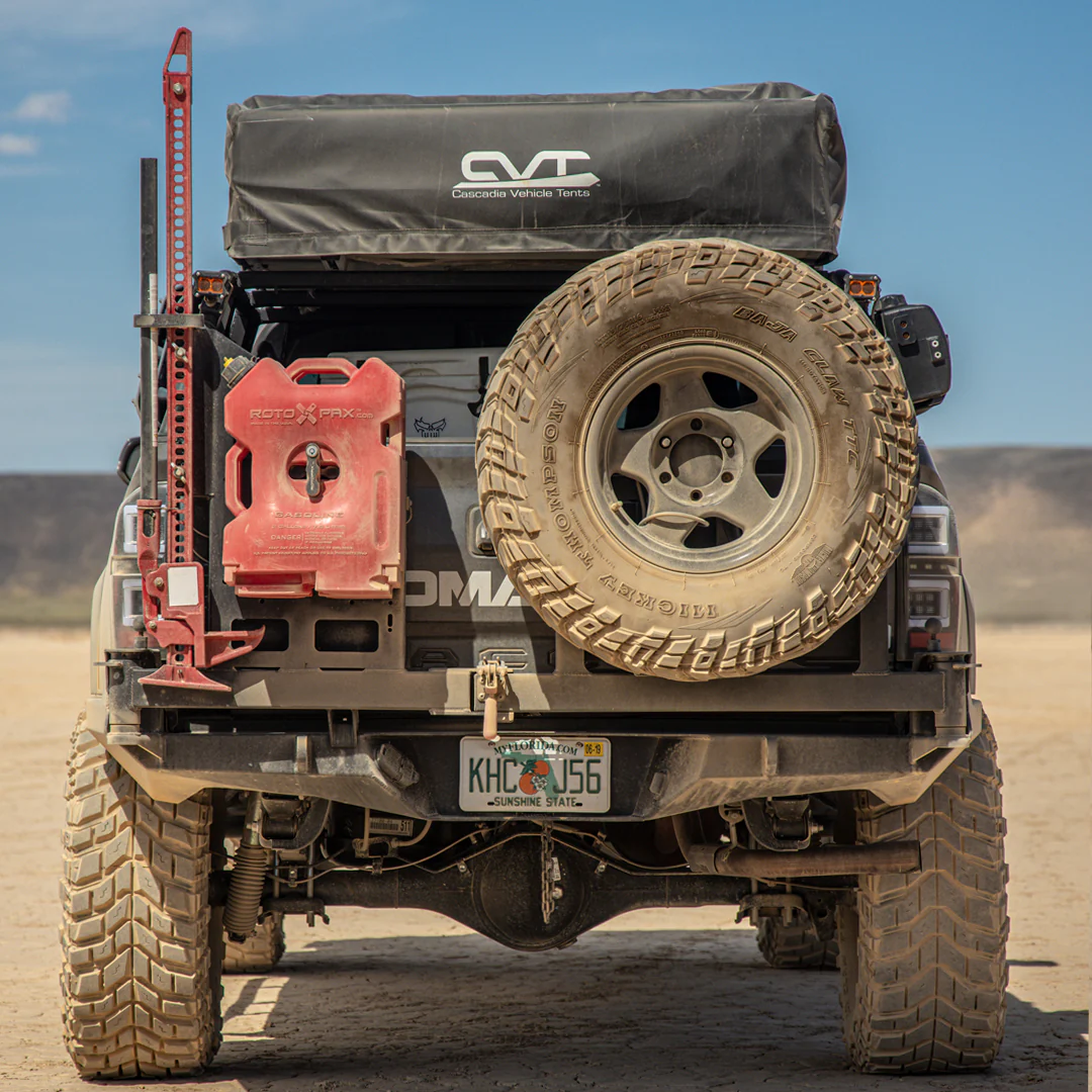 High Clearance Swing Arm Rear Bumper Fits 2016-2023 Toyota Tacoma - Image 3