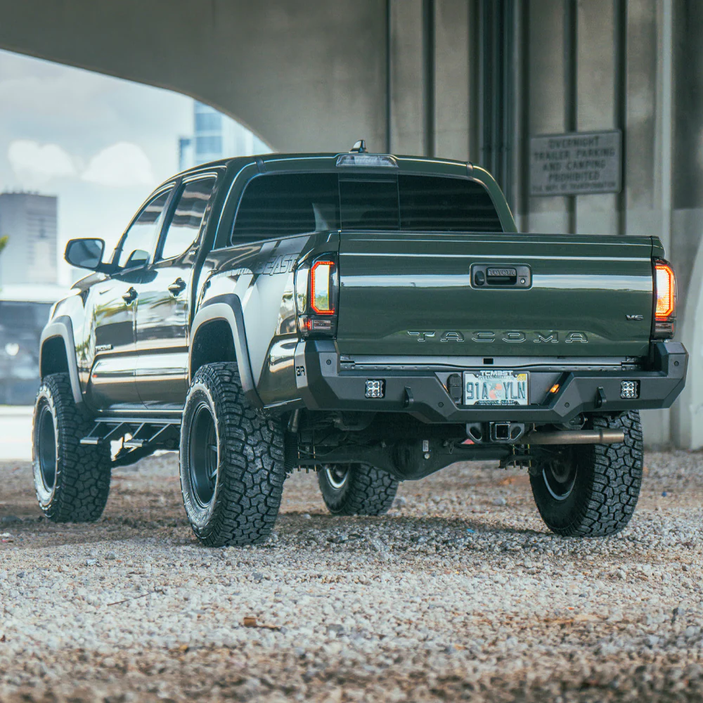 Pro Series Rear Bumper Fits 2016-2023 Toyota Tacoma - Image 4