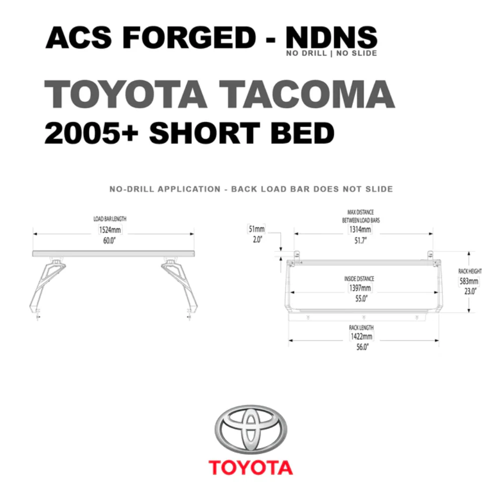 Active Cargo System | FORGED NO DRILL Fits 2024+ Toyota Tacoma - Image 7