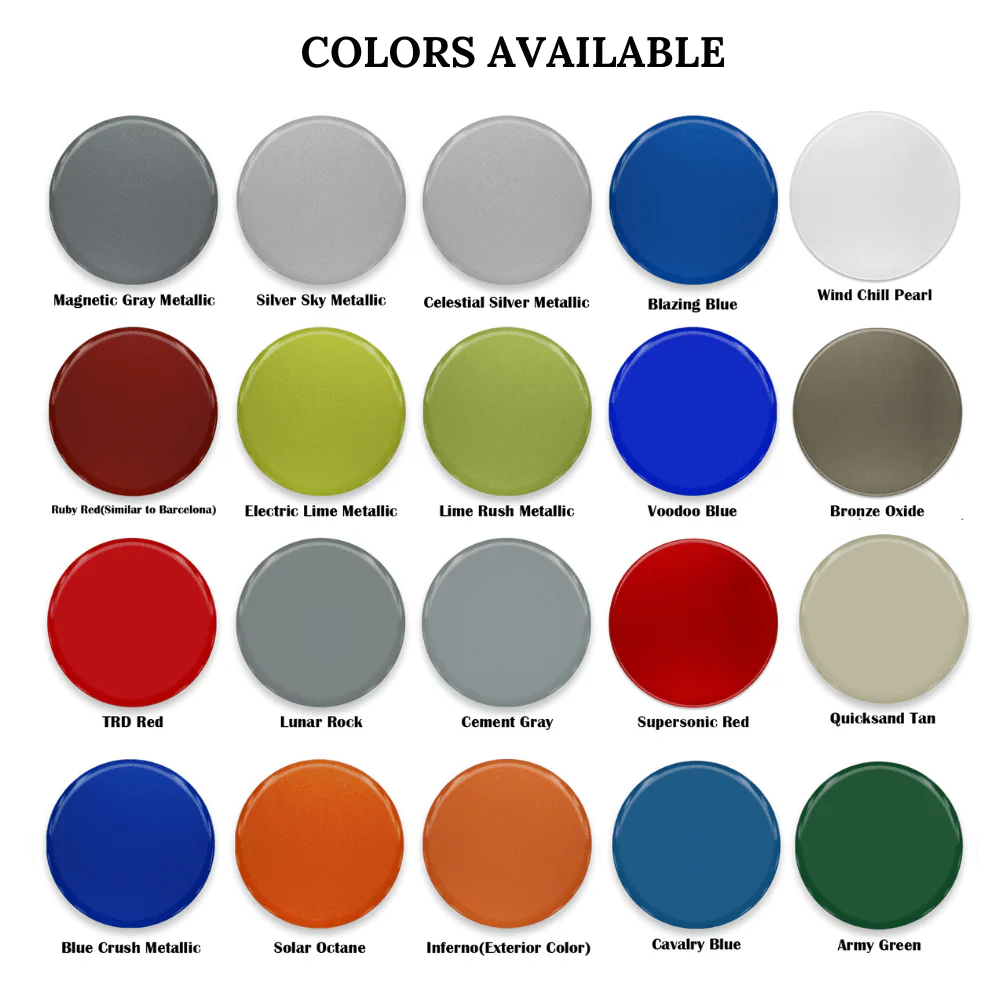 A/C Vent Rings Fits 2016-2023 Toyota Tacoma - Image 6