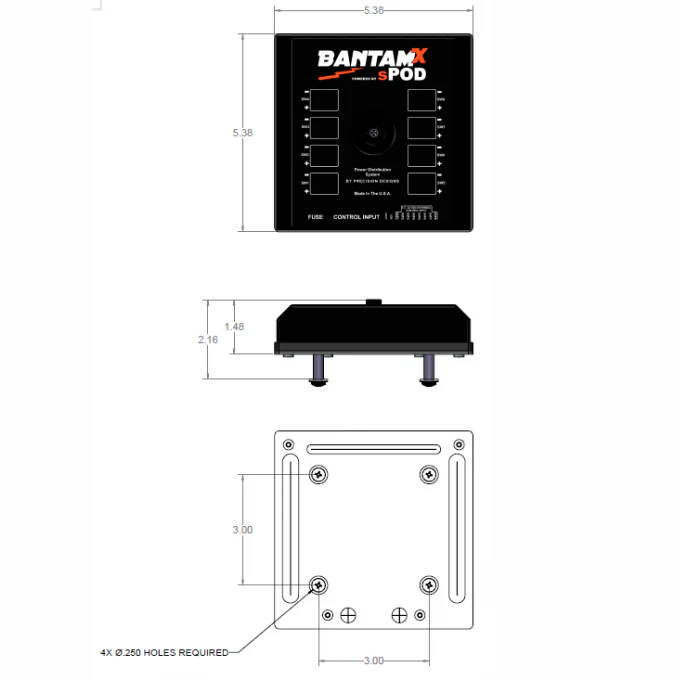 BANTAMX TOUCHSCREEN FOR UNI WITH 36" BATTERY CABLES - Image 8