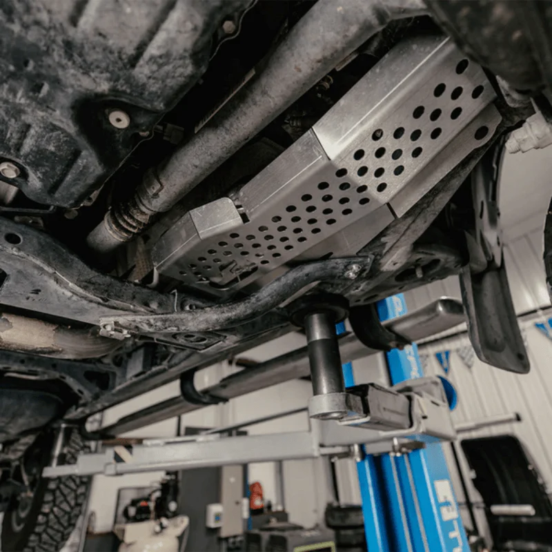 2WD 6CYL Catalytic Converter Shield Fits 2016-2023 Toyota Tacoma - Image 5