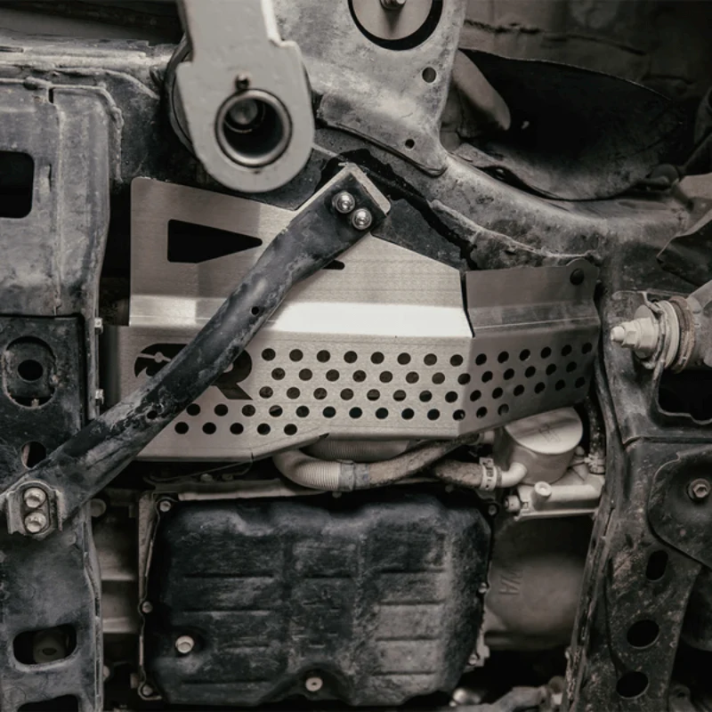 2WD 6CYL Catalytic Converter Shield Fits 2016-2023 Toyota Tacoma - Image 6