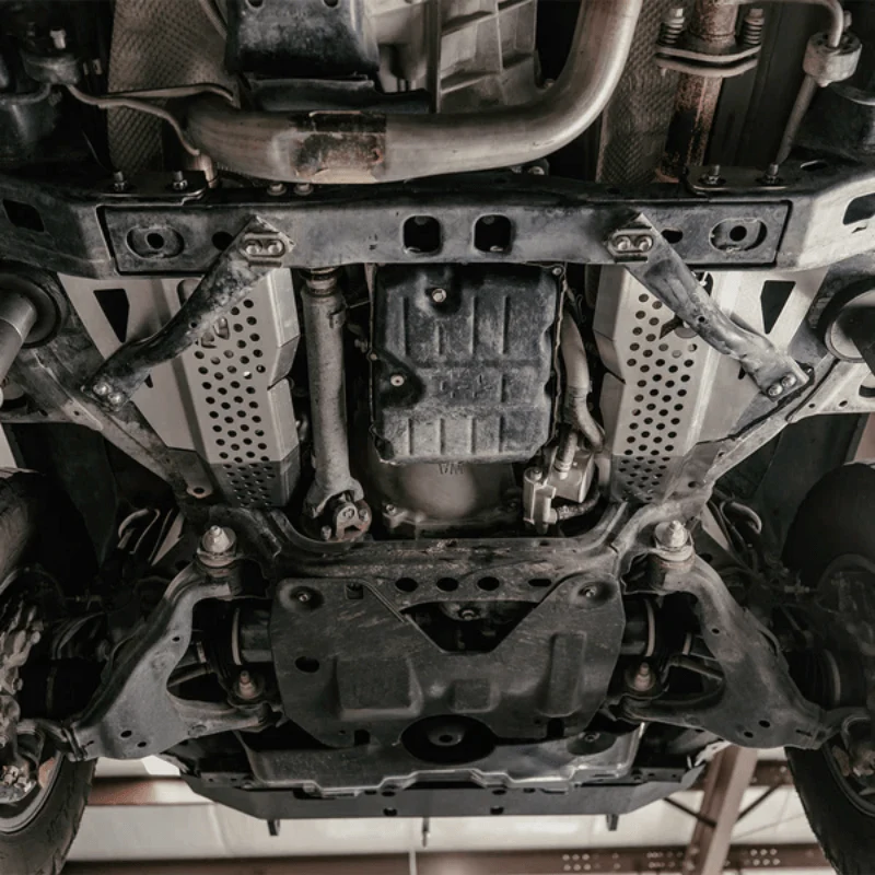 2WD 6CYL Catalytic Converter Shield Fits 2016-2023 Toyota Tacoma - Image 7