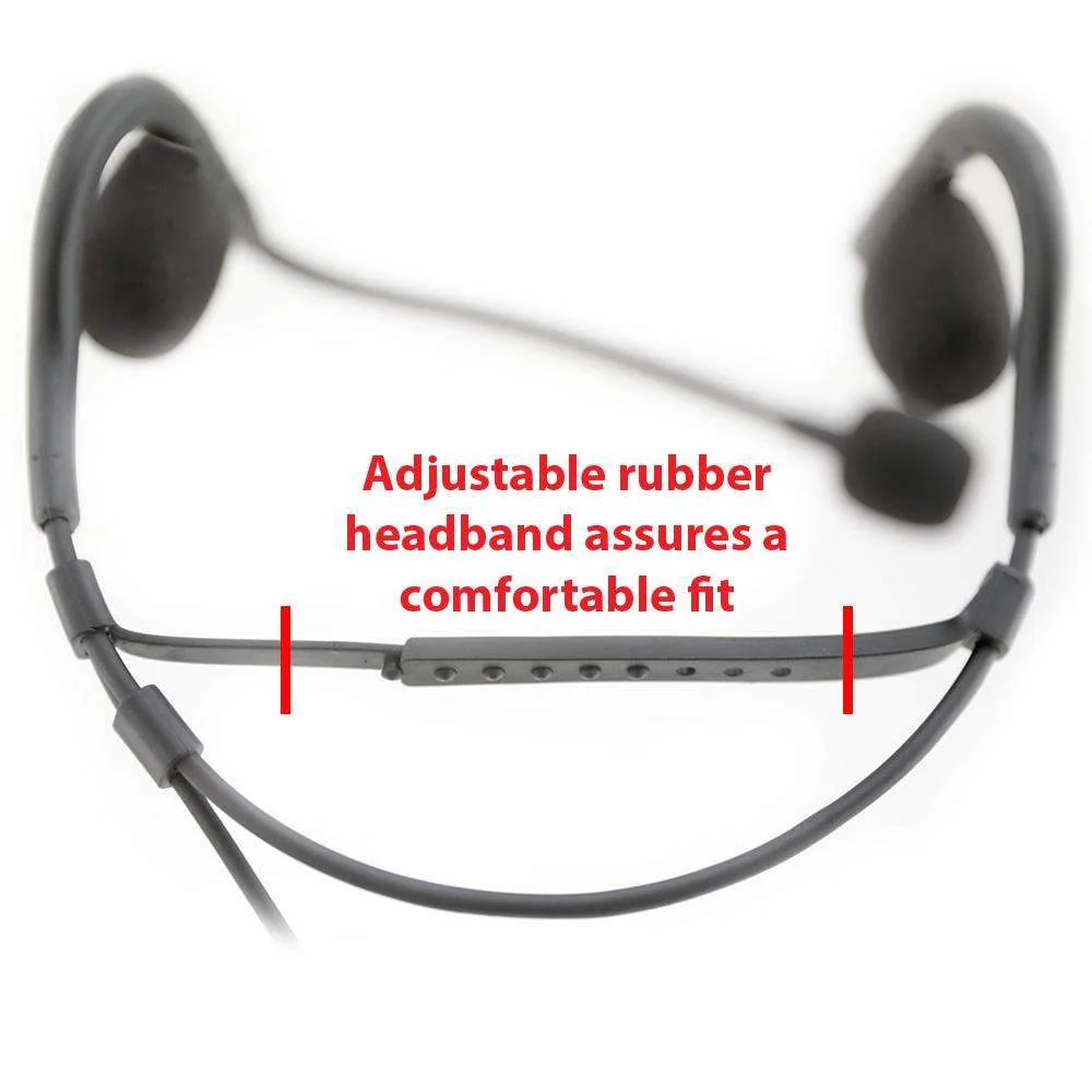 H10 Lightweight Headset | For Rugged R1, V3, GMR2 & RH5R Handheld Radios - Image 5