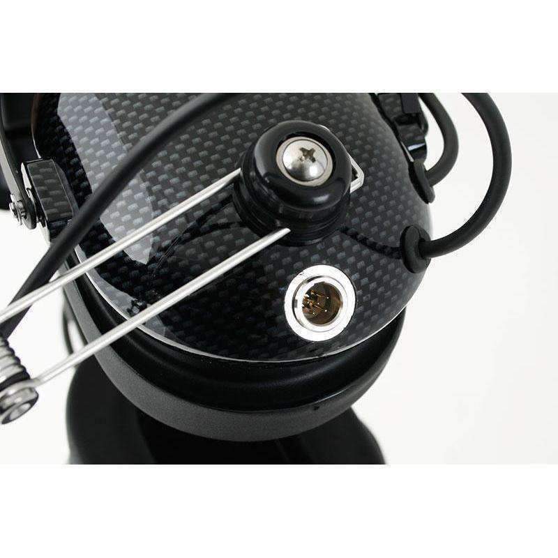 H22 Over the Head (OTH) Headset | For 2-Way Radios | Black Carbon Fiber - Image 3