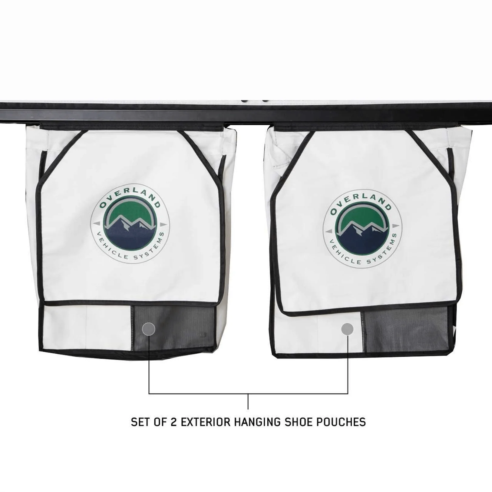 HD Nomadic 3 Arctic White Extended Soft Shell Roof Top Tent, White Body Dark Grey Rainfly - Image 10