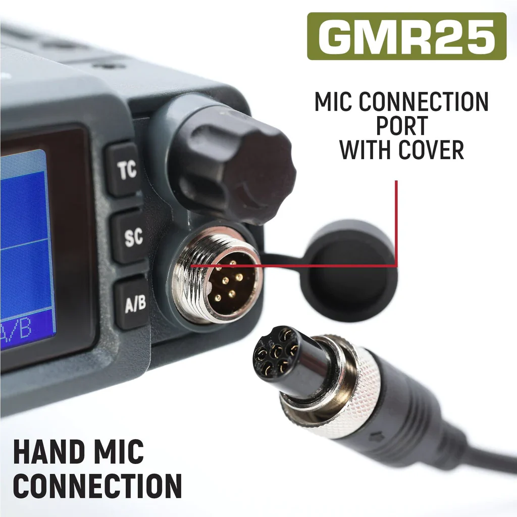 GMR25 Waterproof GMRS Band Mobile Radio Kit - Image 3