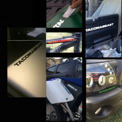 TACOMABEAST Mini Decals (Comes in Pairs) - Image 3