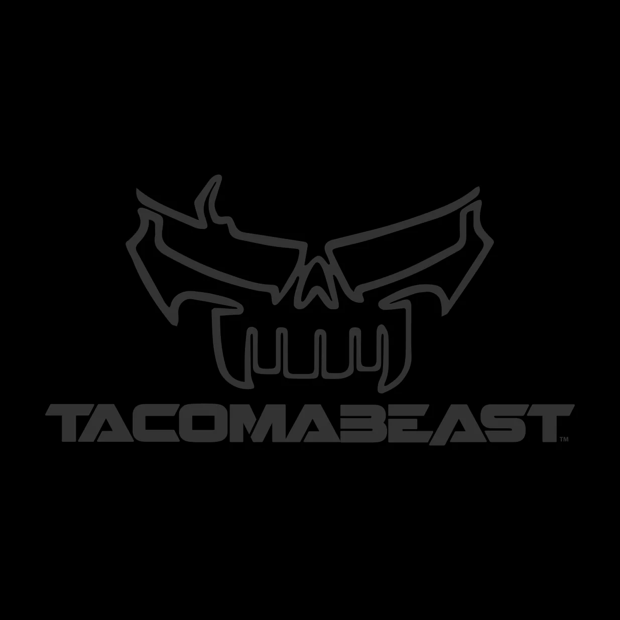 TACOMABEAST Skull Decal - Image 3
