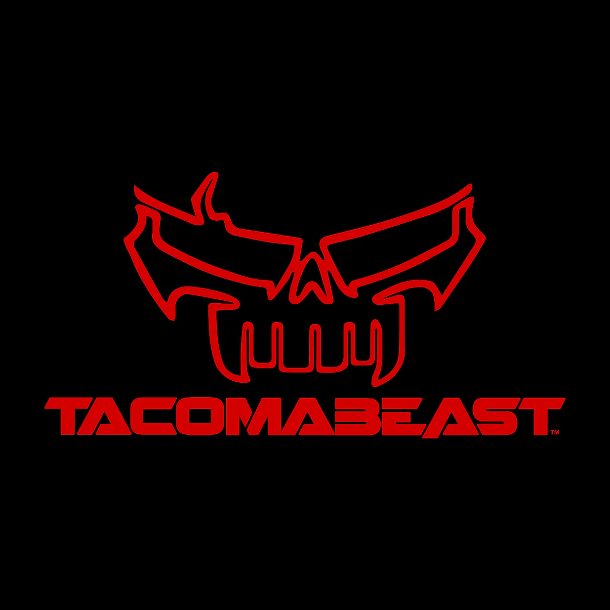 TACOMABEAST Skull Decal - Image 4