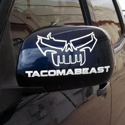TACOMABEAST Skull Decal - Image 6