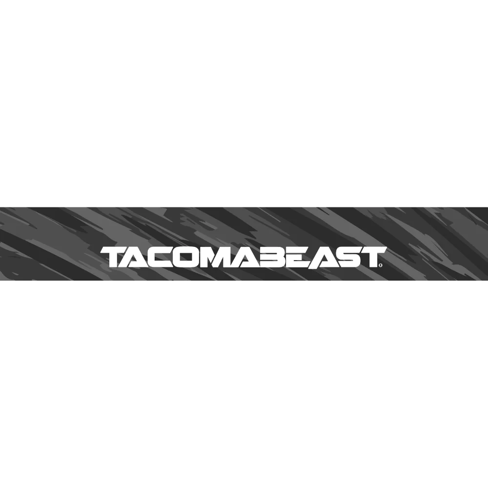 TACOMABEAST Windshield Banner - Image 10