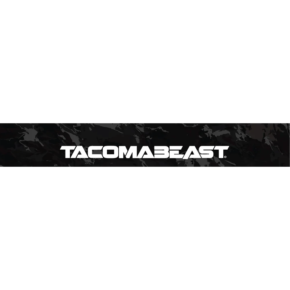 TACOMABEAST Windshield Banner - Image 6