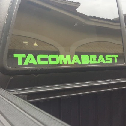 TACOMABEAST Decal - Image 8