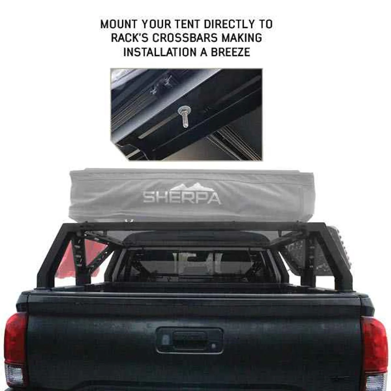 Universal Mid Height Rack for Pick Up Trucks - Image 4